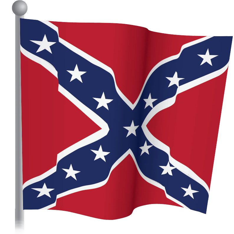 Flag Confederate PNG    图片编号:71928