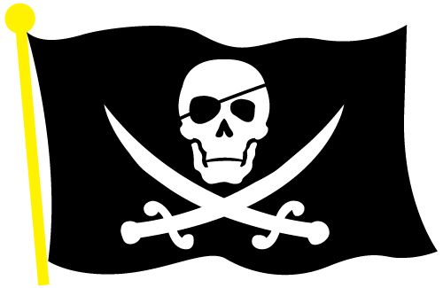 Pirate flag PNG    图片编号:14608
