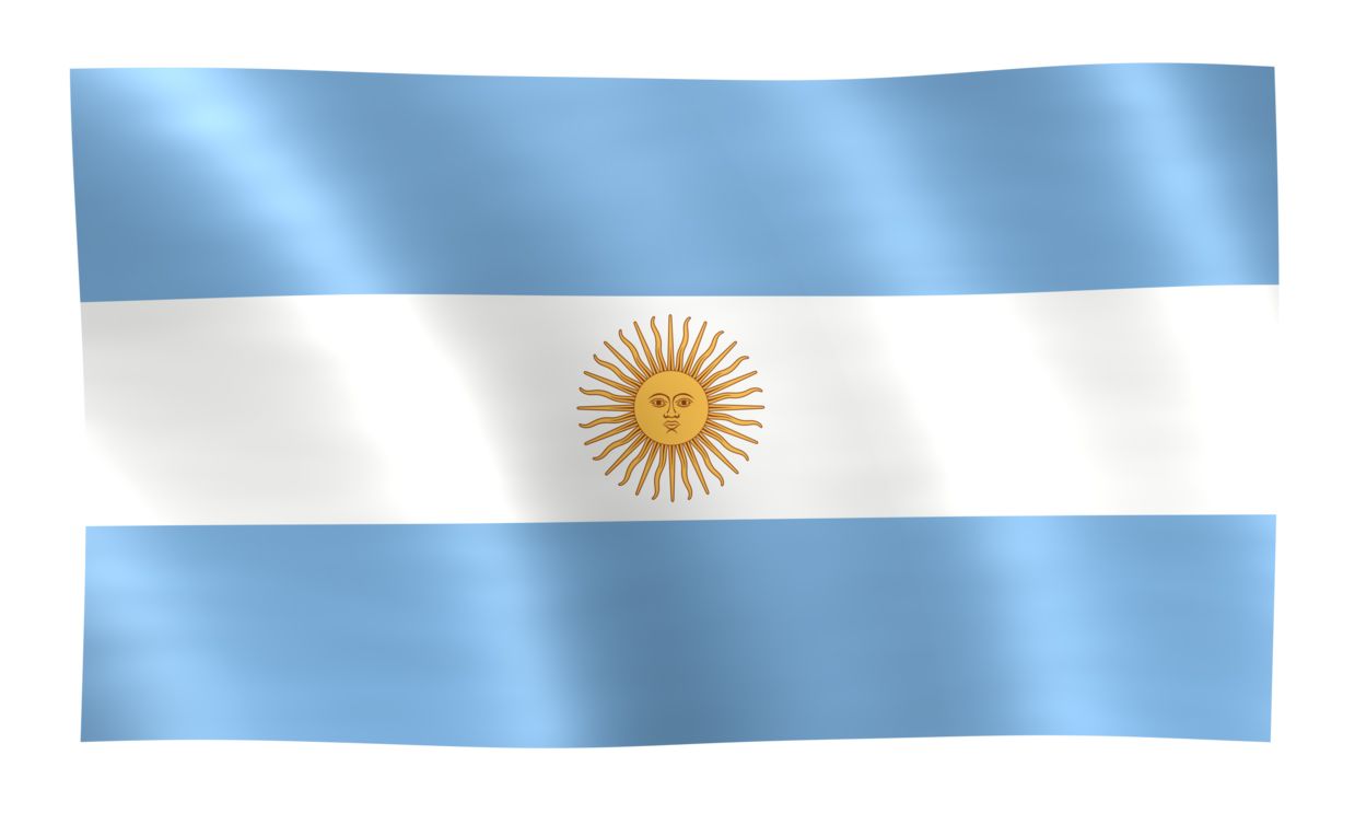 Argentina flag PNG    图片编号:14609