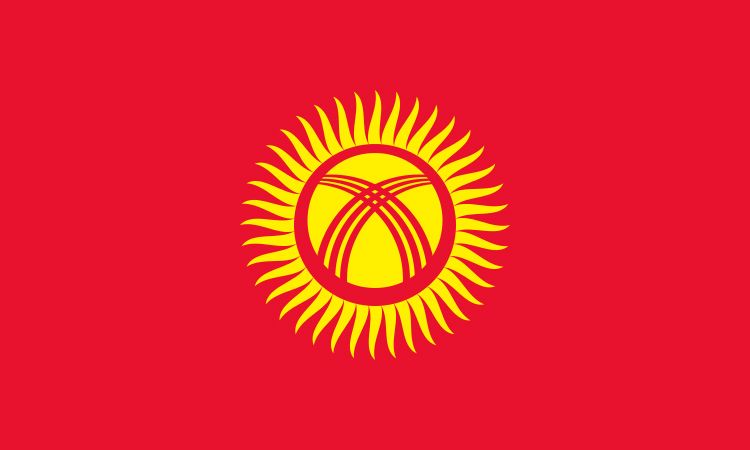 Kyrgyzstan flag PNG    图片编号:14618