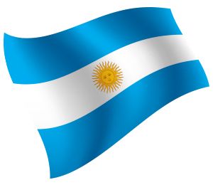 Argentina flag PNG    图片编号:14658