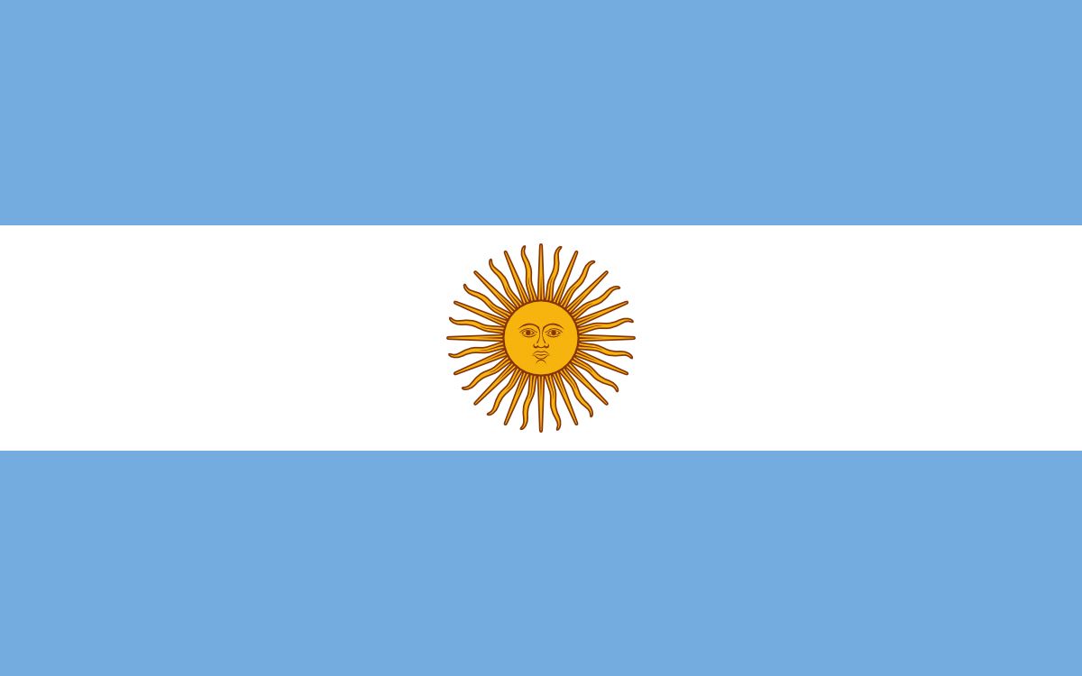 Argentina flag PNG    图片编号:14661