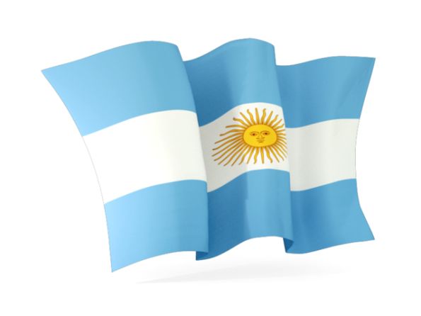 Argentina flag PNG    图片编号:14678