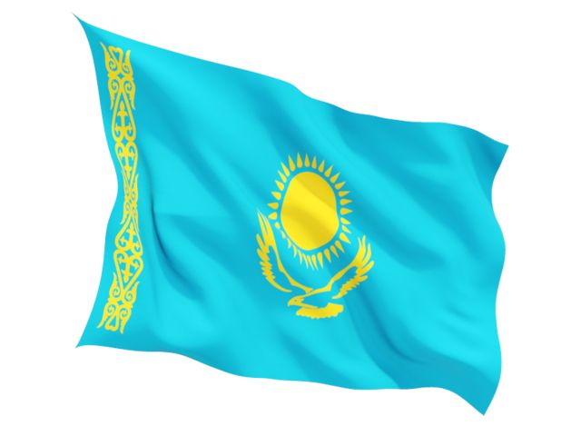 Kazahstan flag PNG    图片编号:14689