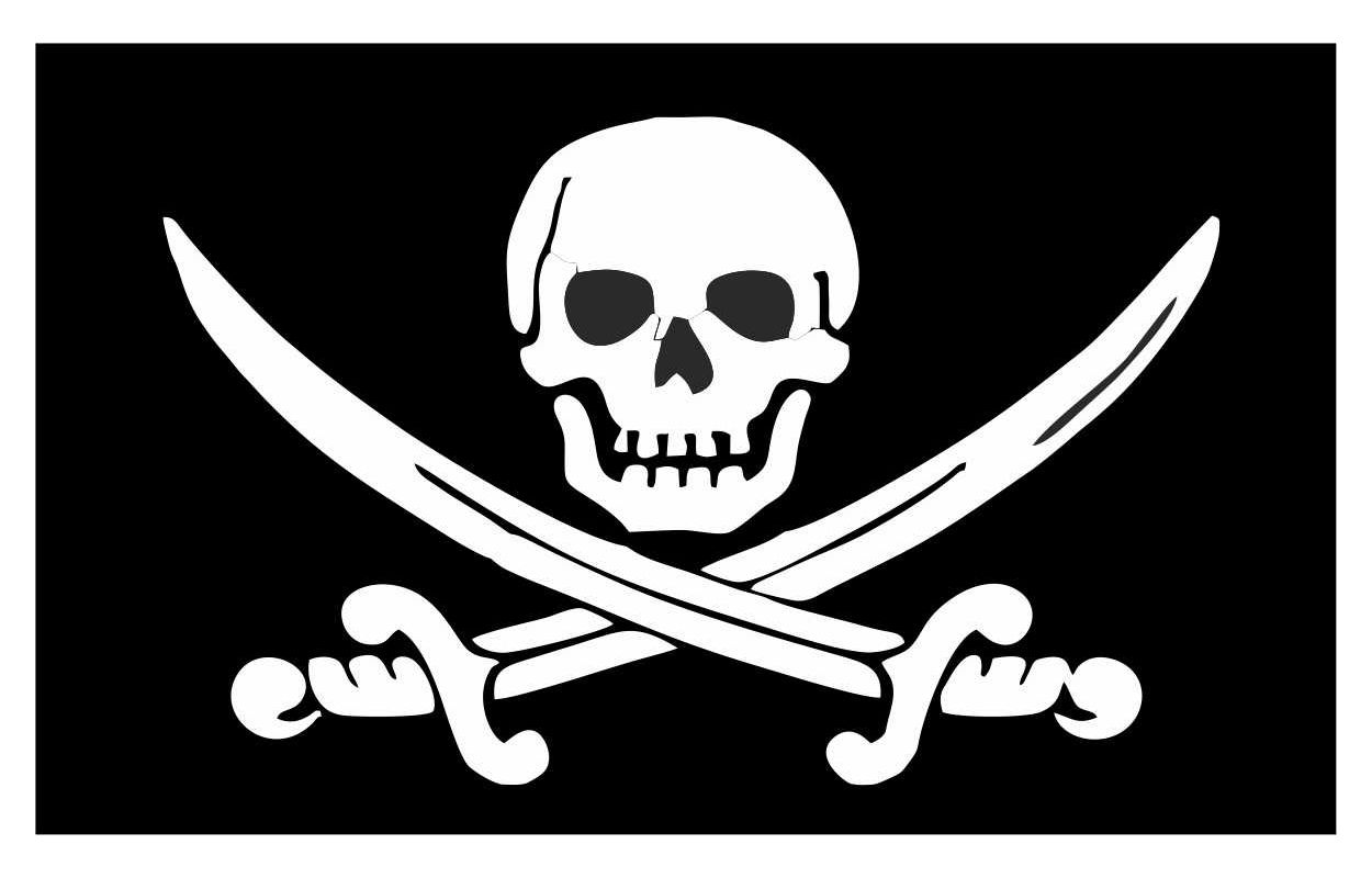 Pirate flag PNG    图片编号:14700
