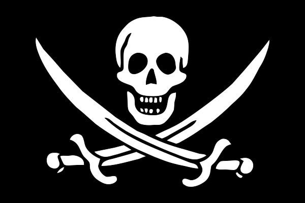 Pirate flag PNG    图片编号:14701