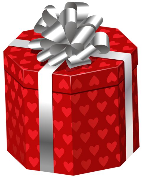 red gift box PNG    图片编号:100206