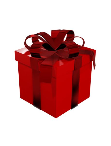 red gift box PNG    图片编号:100264