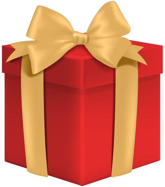 red gift box PNG    图片编号:100320