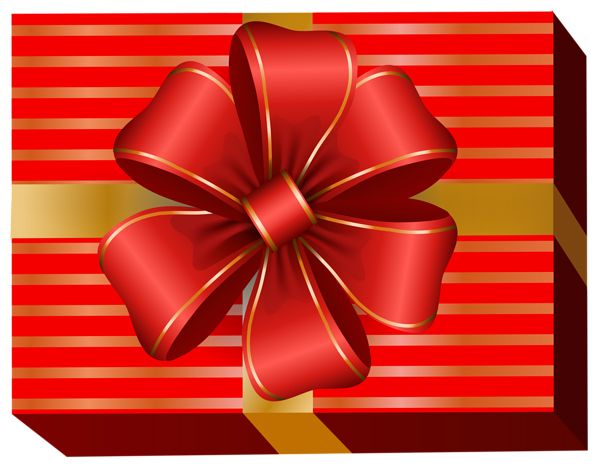 red gift box PNG    图片编号:100321