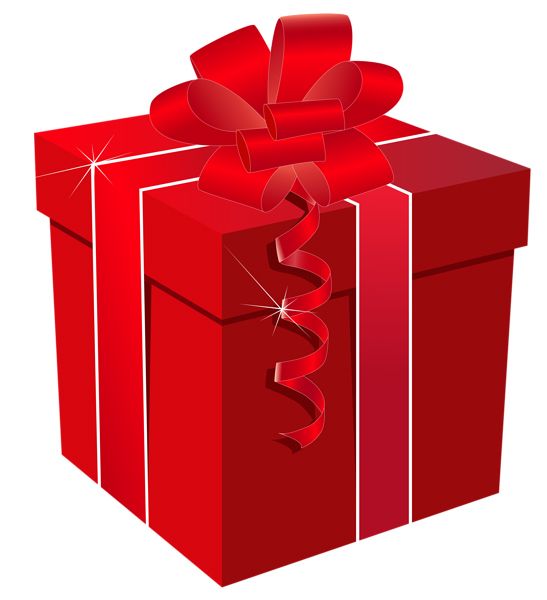 red gift box PNG    图片编号:100333
