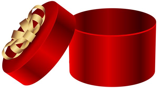 Red gift box PNG    图片编号:100346