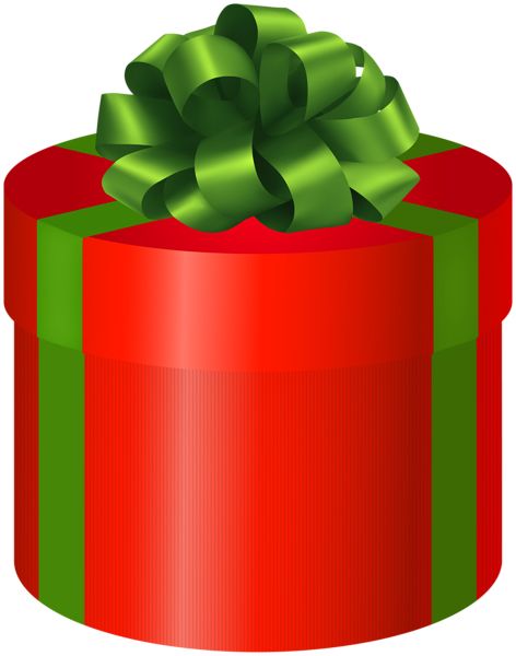 Red gift box PNG    图片编号:100349