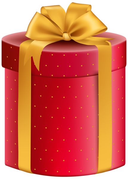 Red gift box PNG    图片编号:100354