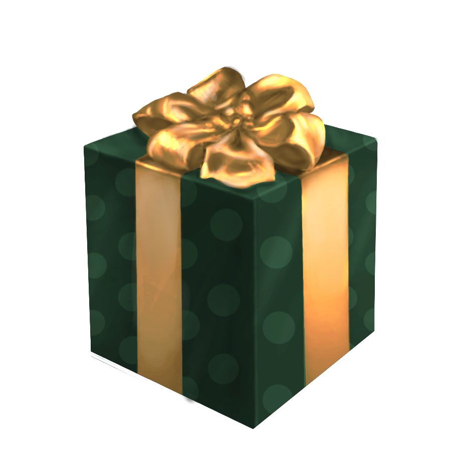 Gift box PNG image    图片编号:5983