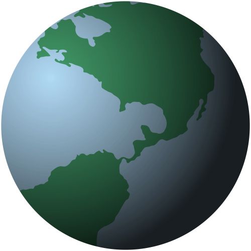 Globe, earth PNG    图片编号:100088