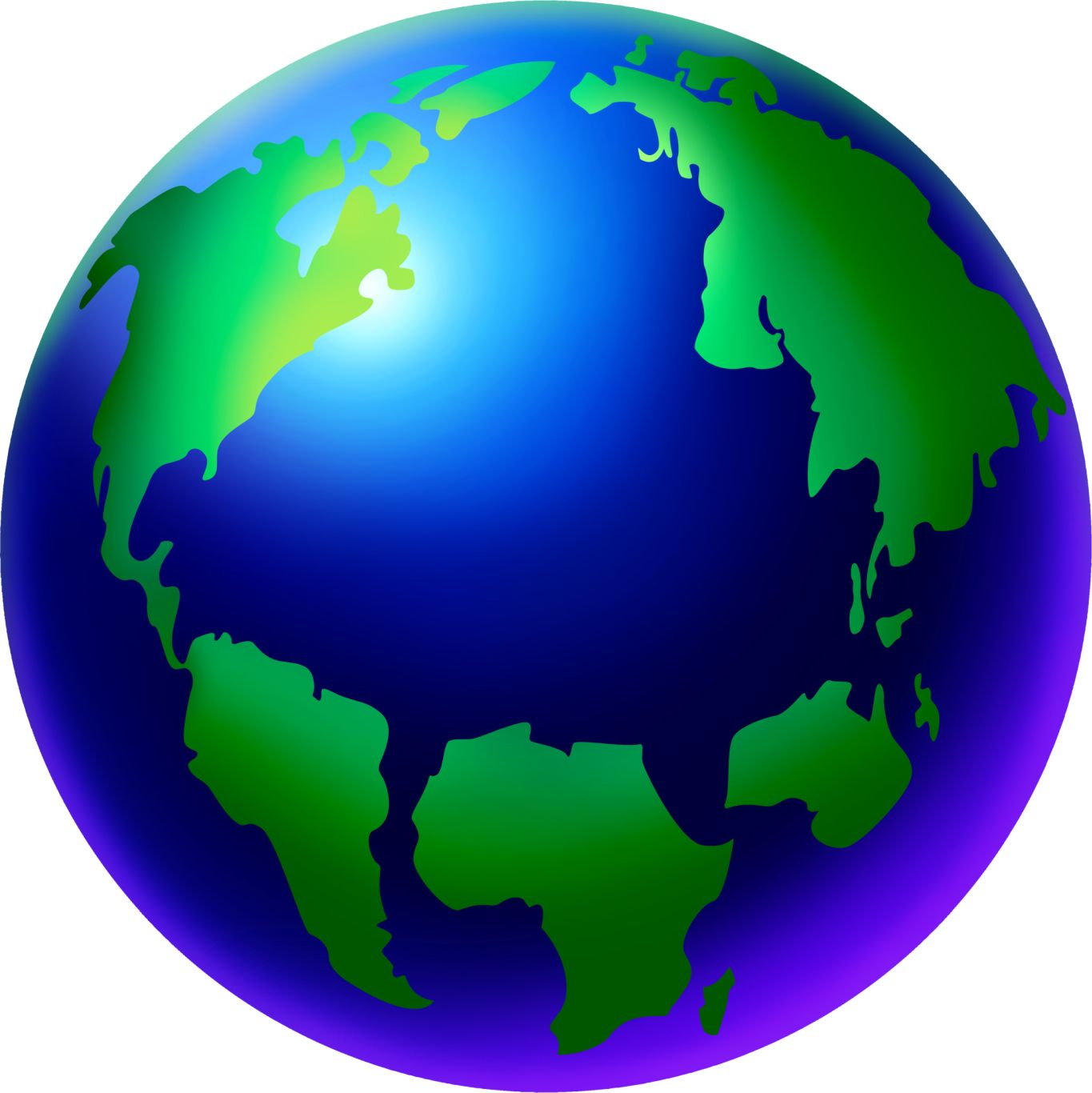 Globe, earth PNG    图片编号:100096