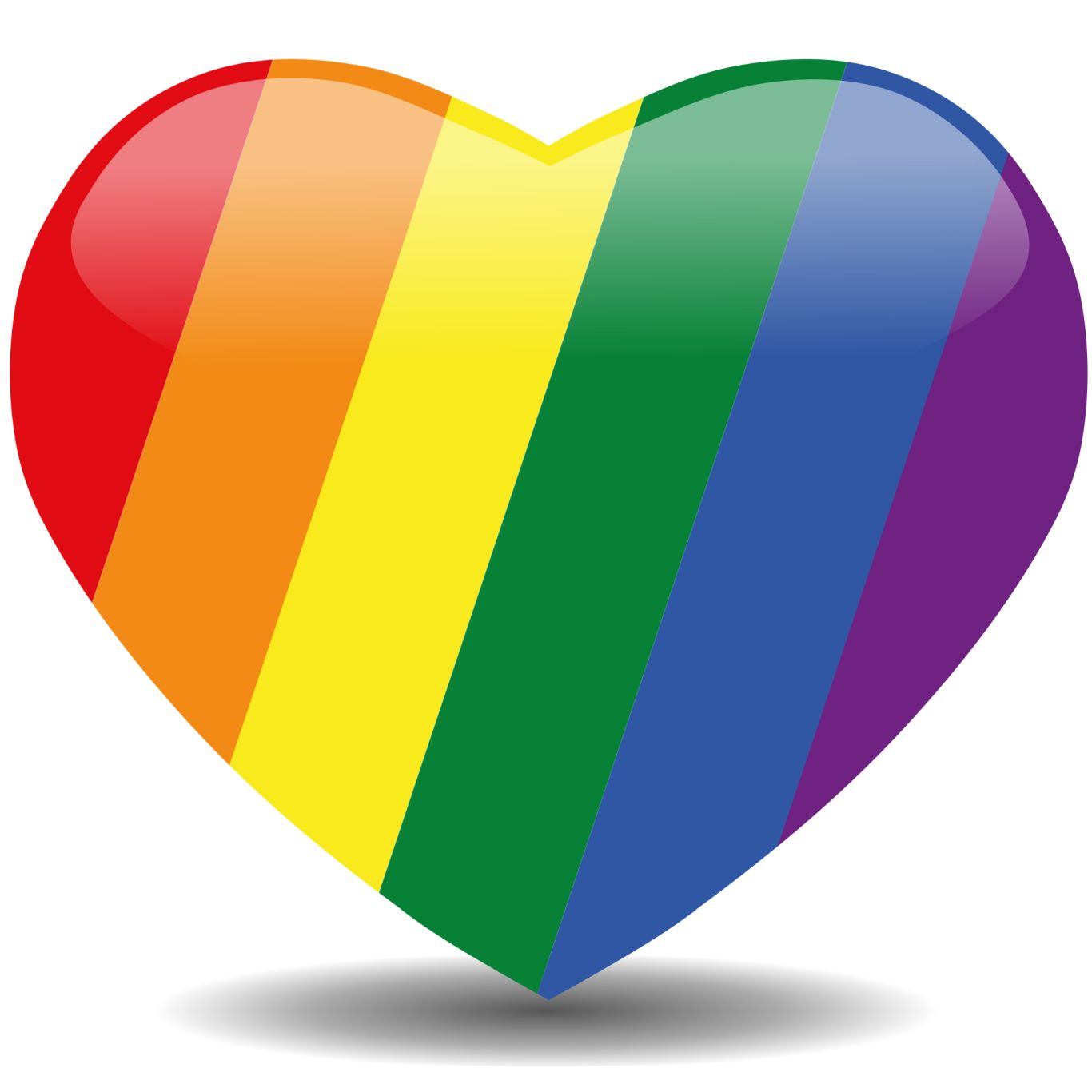 LGBT heart PNG    图片编号:69429