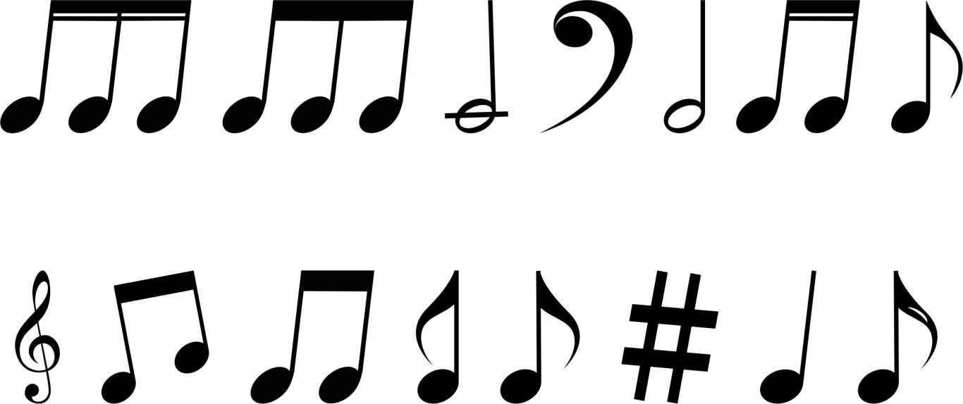 Music notes PNG    图片编号:22058