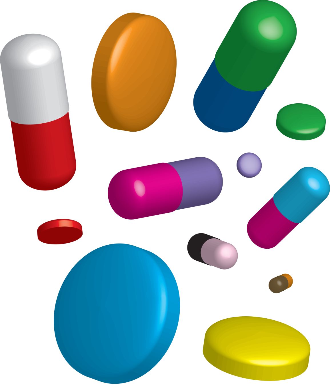 Pills, tablets PNG    图片编号:99961