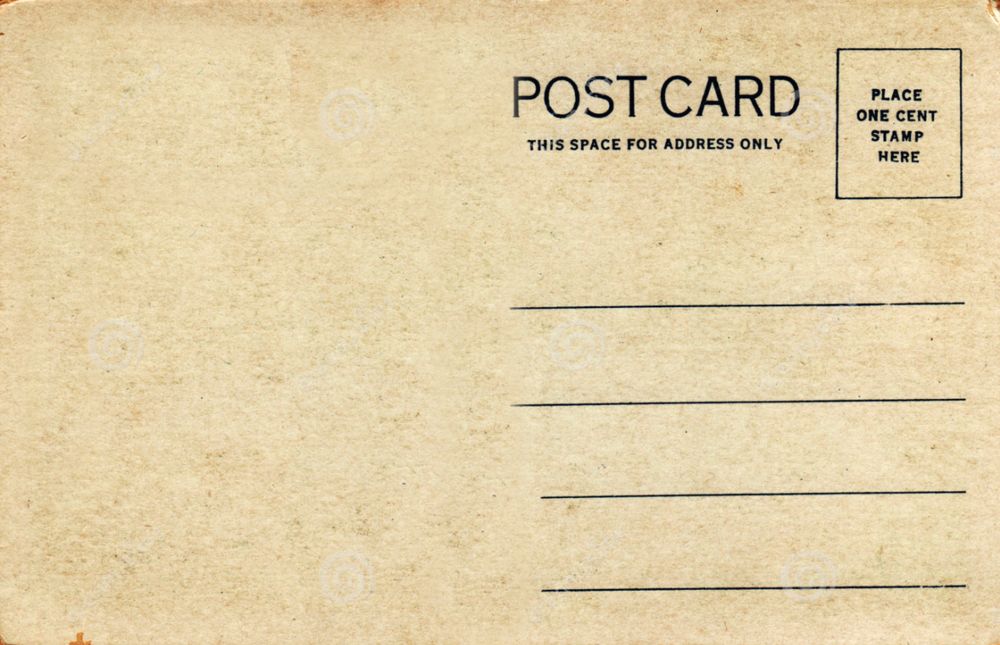 Postcard PNG    图片编号:89365