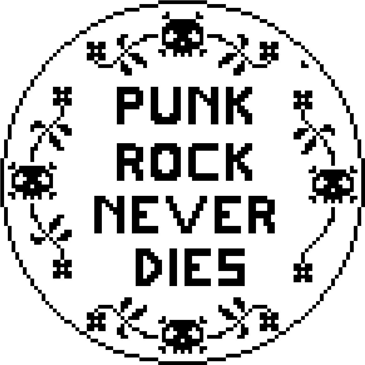 Punk rock never dies PNG    图片编号:83540
