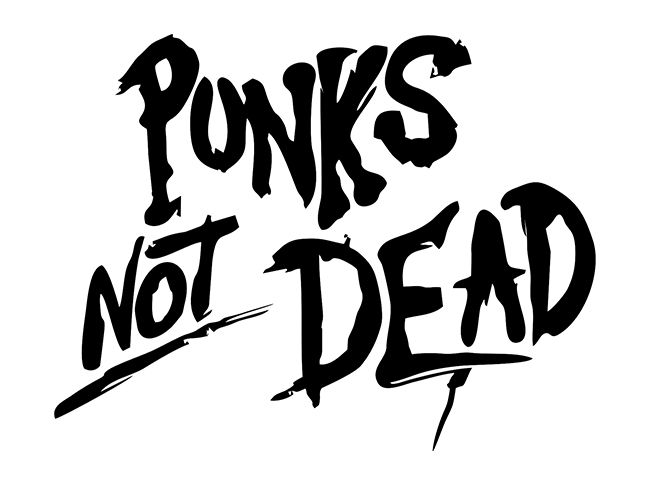 Punks not dead PNG    图片编号:83581