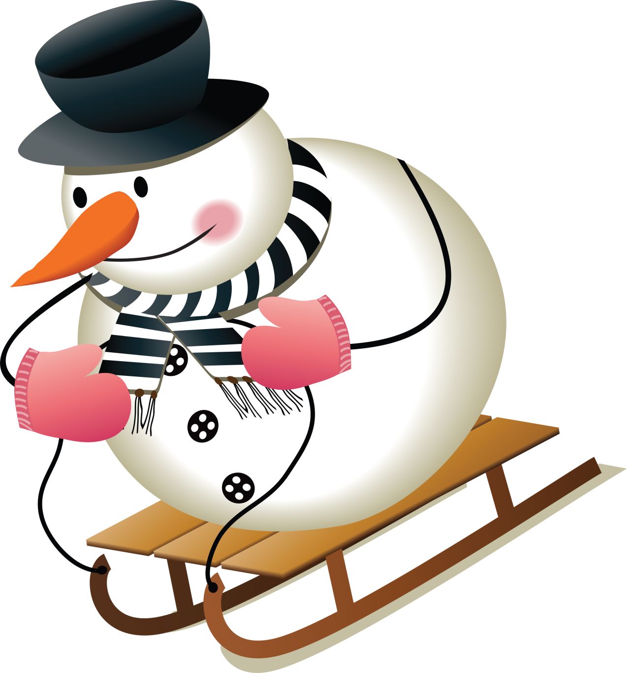 Snowman PNG image    图片编号:9918
