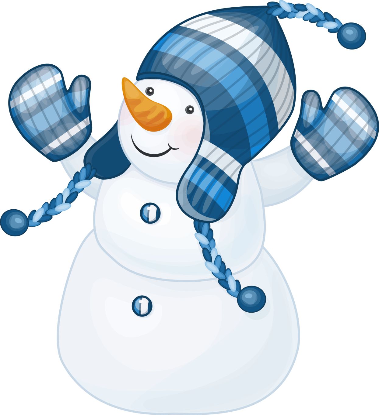Snowman PNG image    图片编号:9933