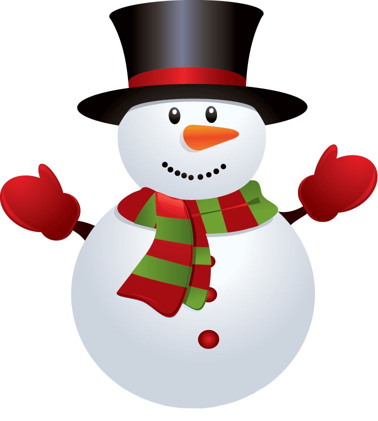 Snowman PNG image    图片编号:9935