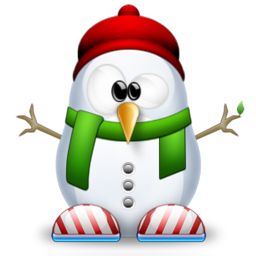 Snowman PNG image    图片编号:9939