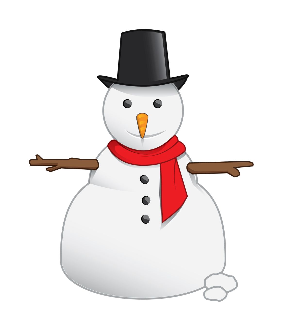 Snowman PNG image    图片编号:9944