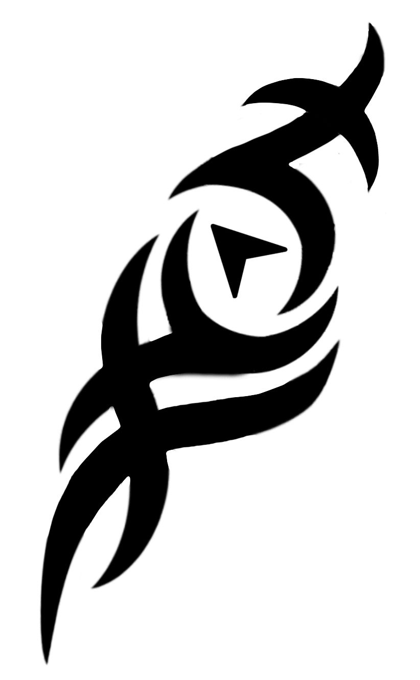 Black tattoo PNG    图片编号:99651