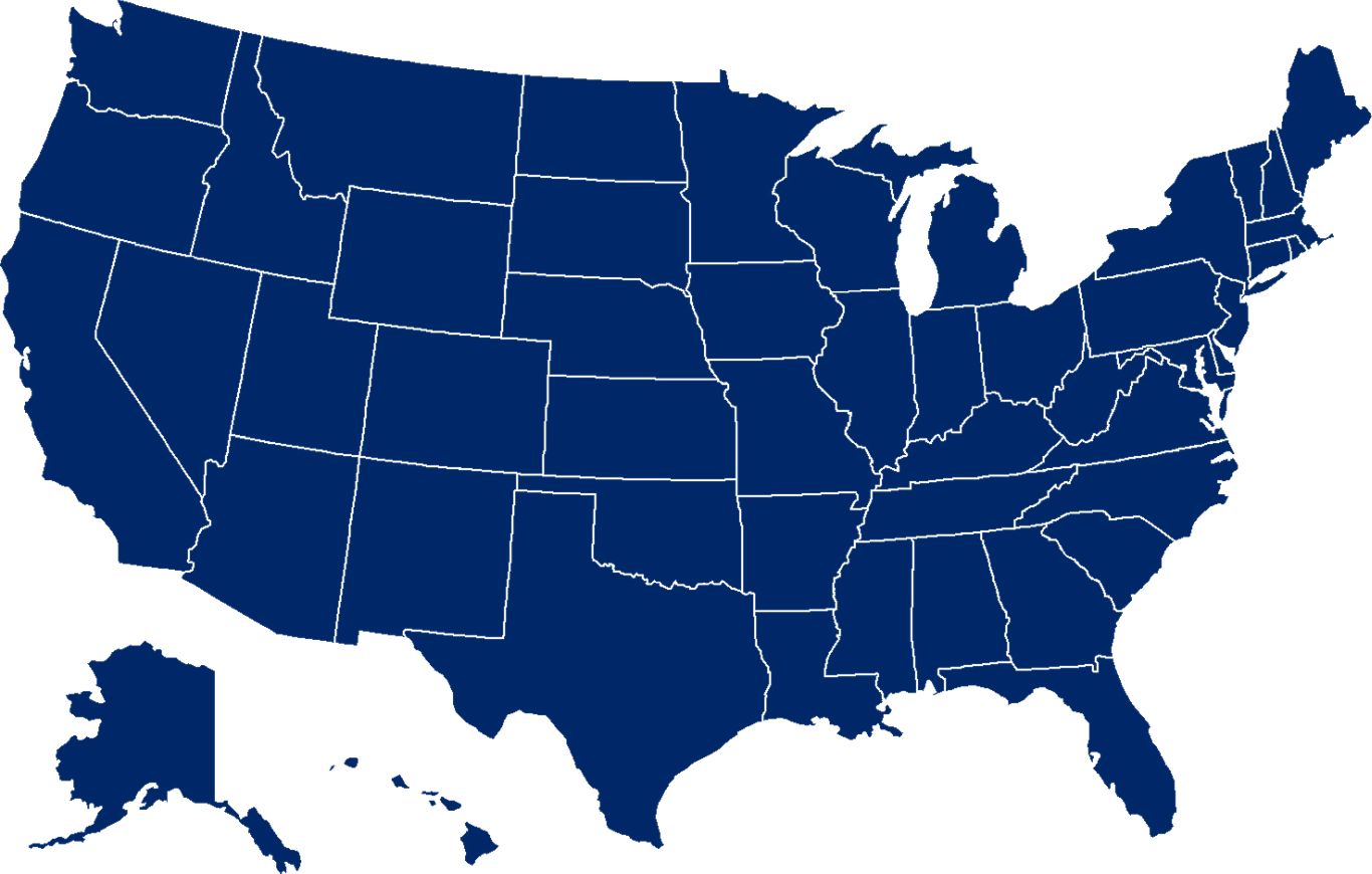 USA map PNG    图片编号:46481