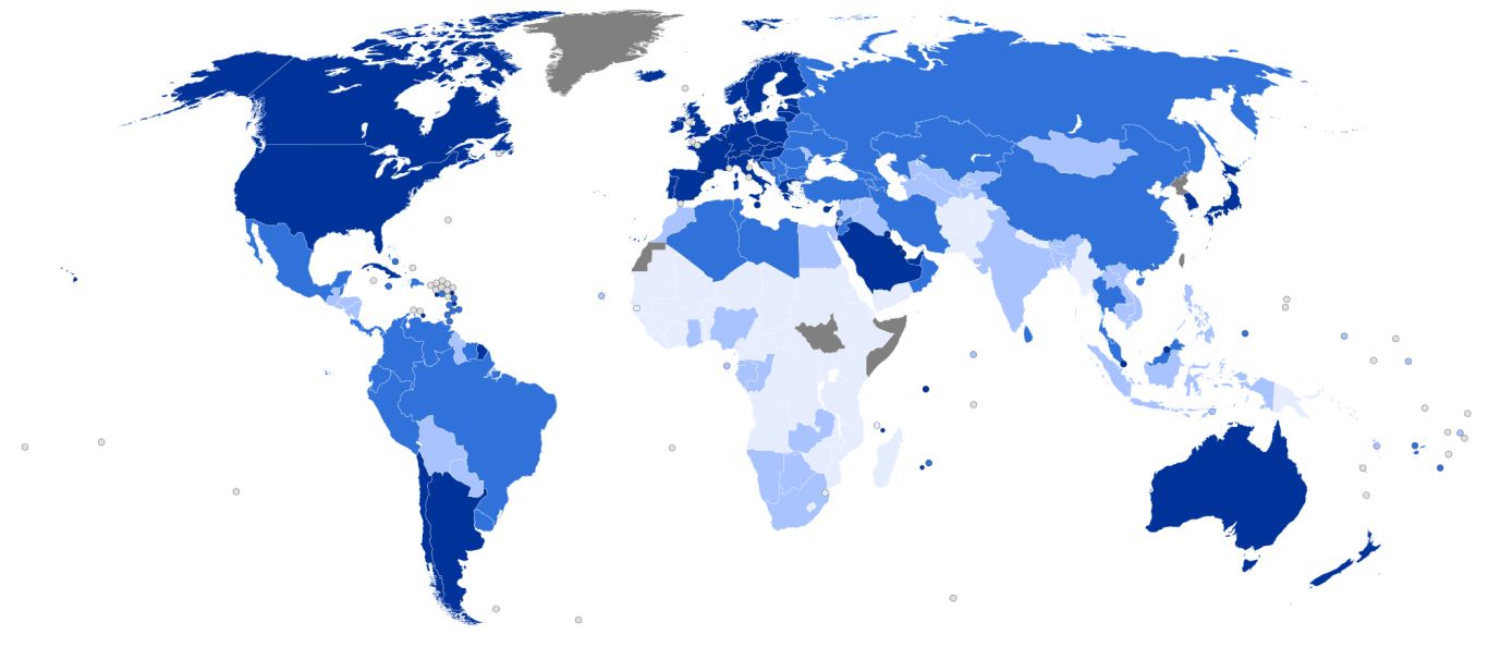World map PNG    图片编号:34481