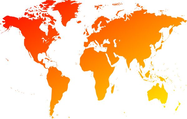 World map PNG    图片编号:34500