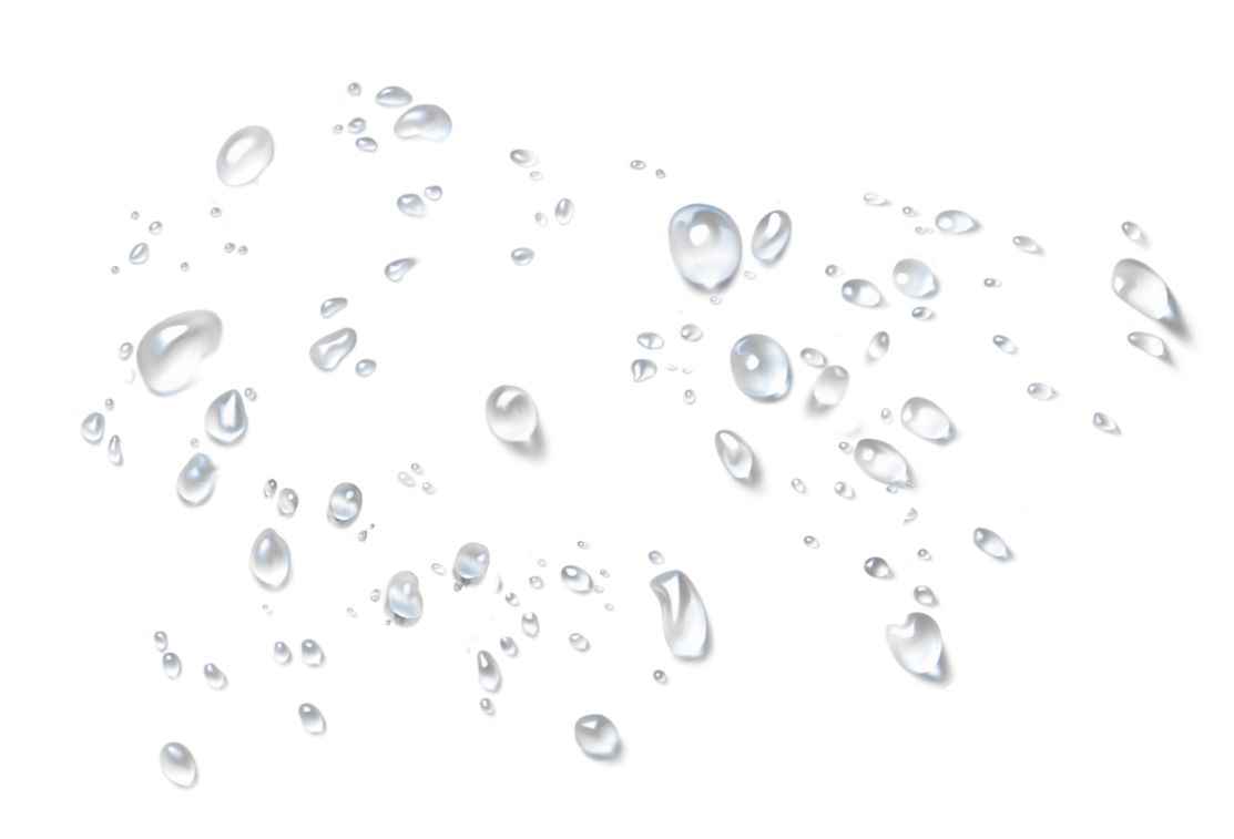 Water drops PNG     图片编号:13515