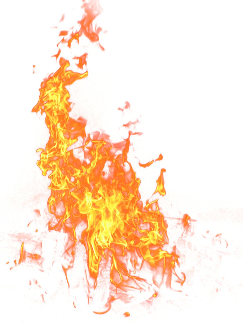 Fire transparent PNG image     图片编号:6023