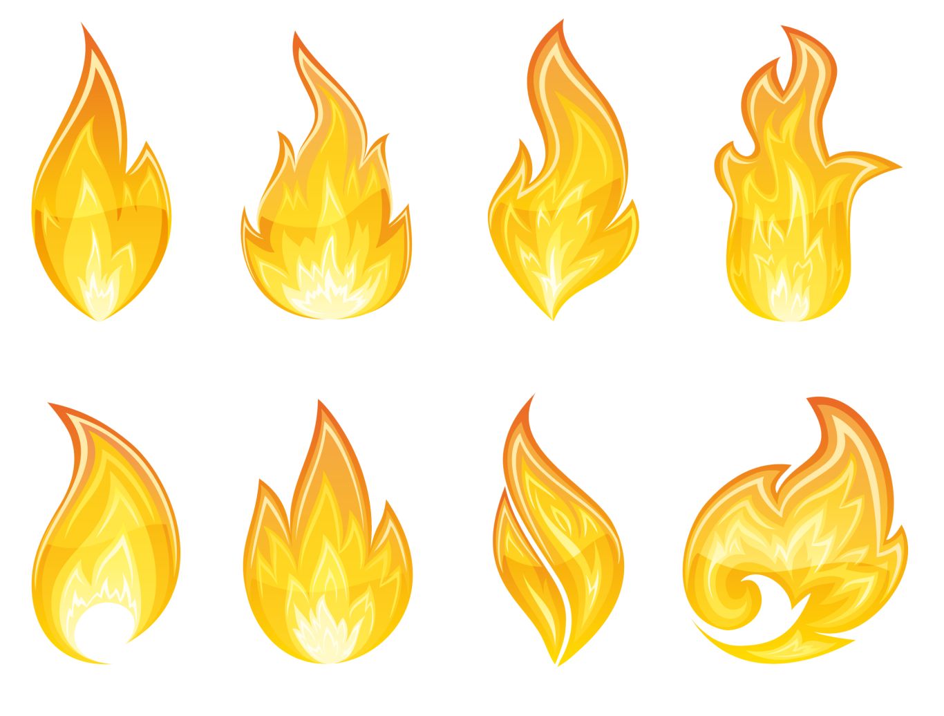 Flame fire PNG     图片编号:13239
