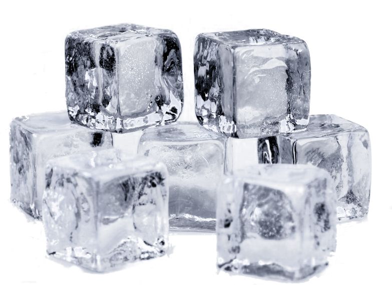 Ice cubes PNG image     图片编号:9321