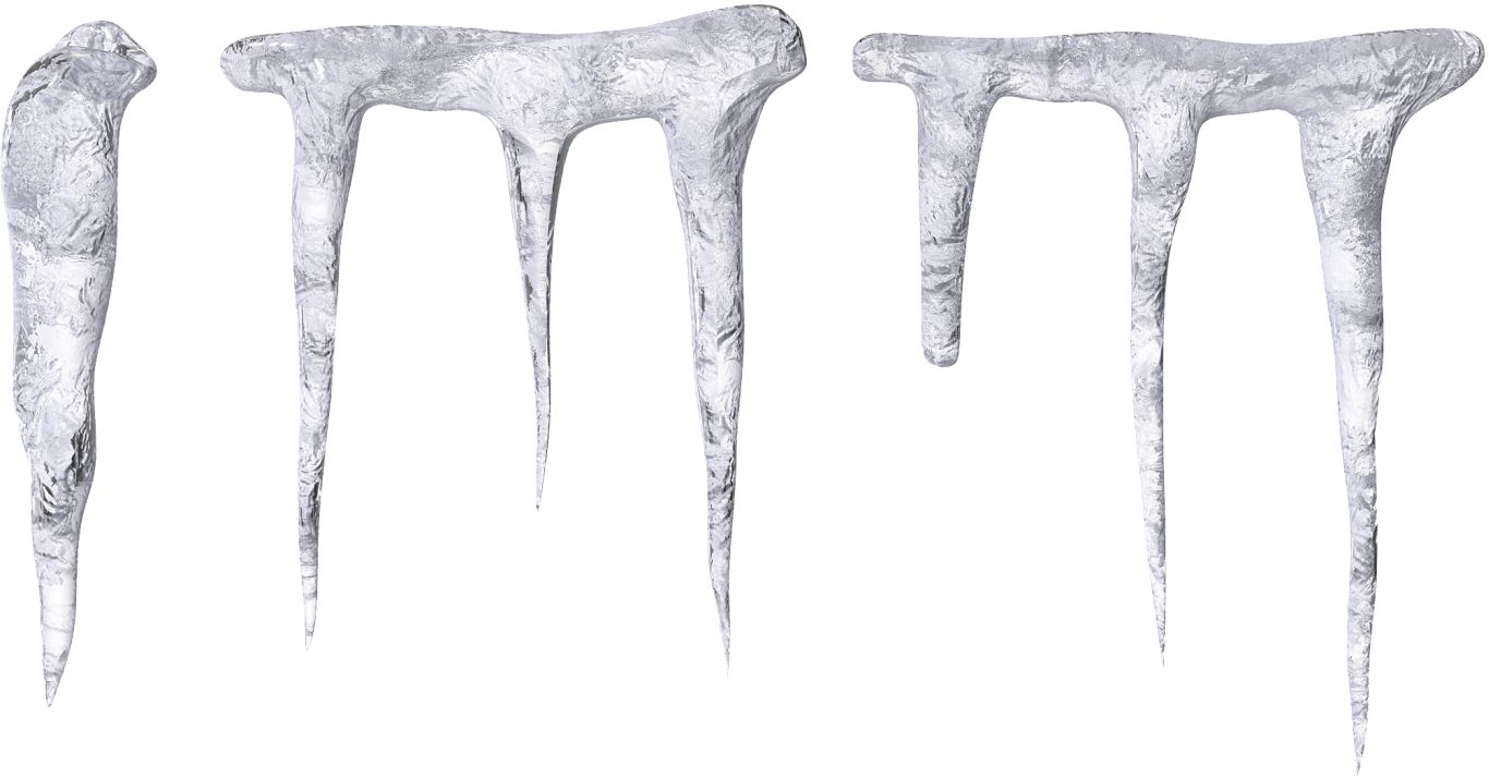 Icicles PNG image     图片编号:10081