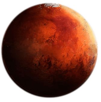 Mars planet PNG     图片编号:61151