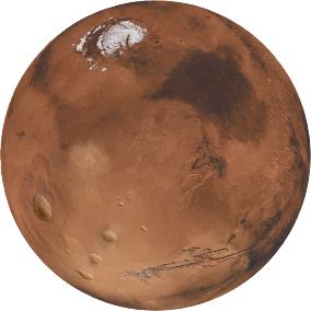 Mars planet PNG     图片编号:61154
