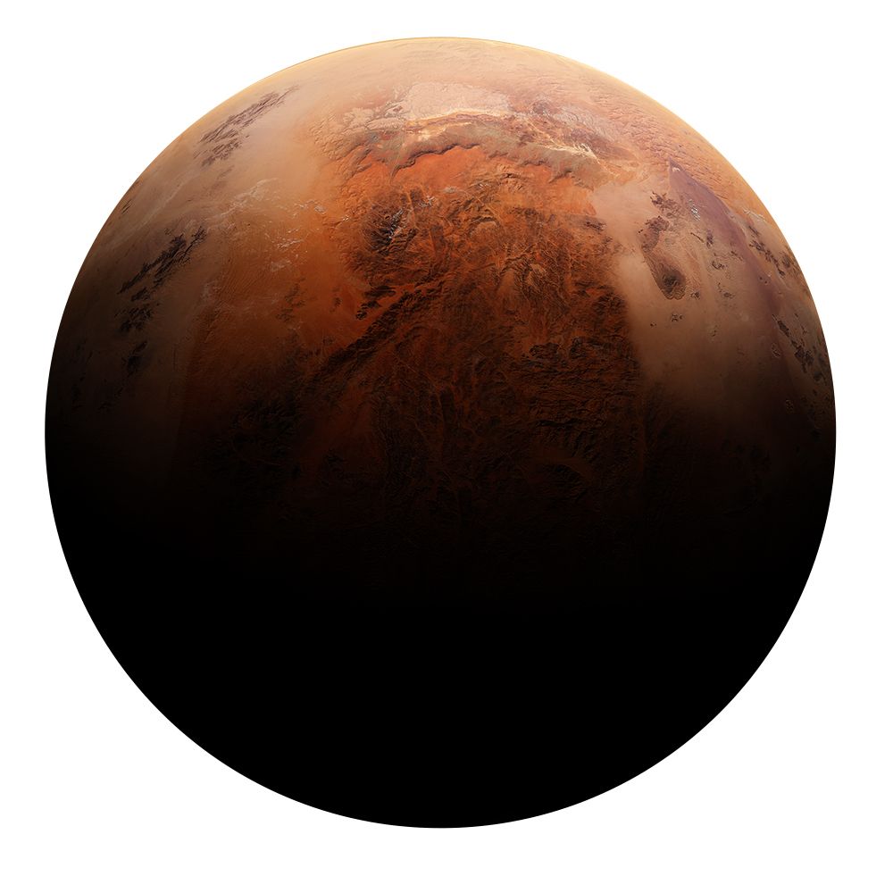 Mars planet PNG     图片编号:61167
