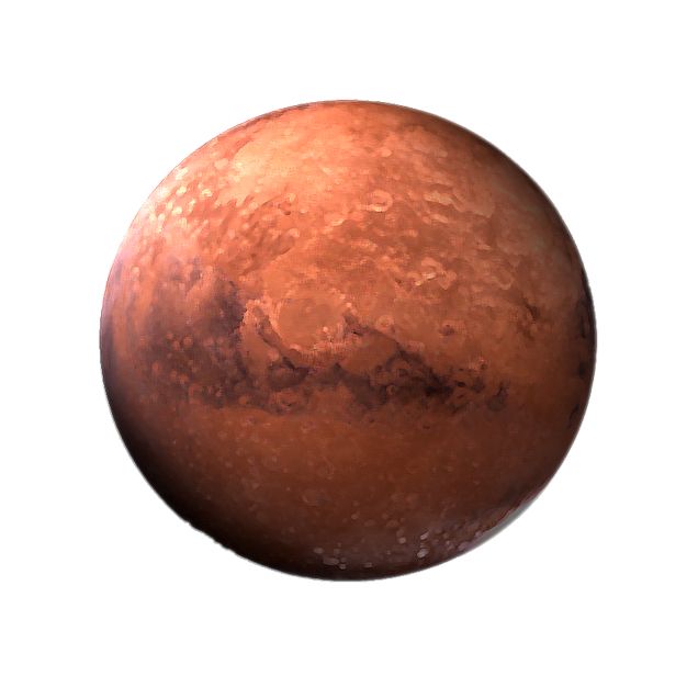 Mars planet PNG     图片编号:61170
