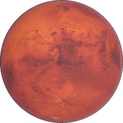 Mars planet PNG     图片编号:61142