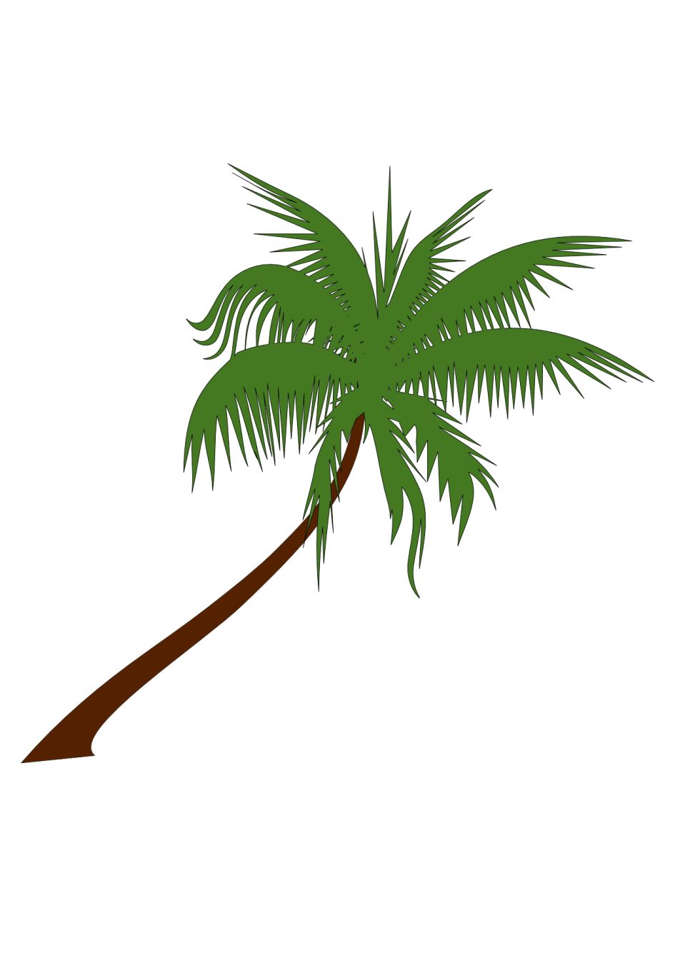Palm tree PNG     图片编号:93328