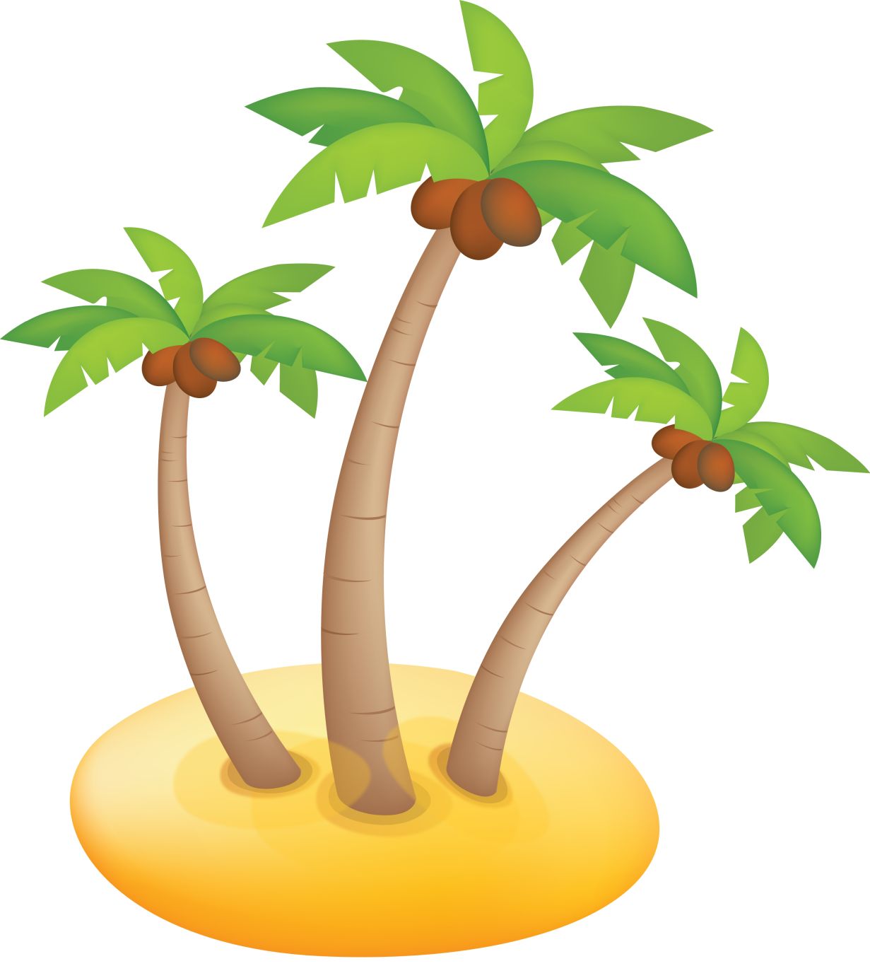 Palm tree PNG     图片编号:93344