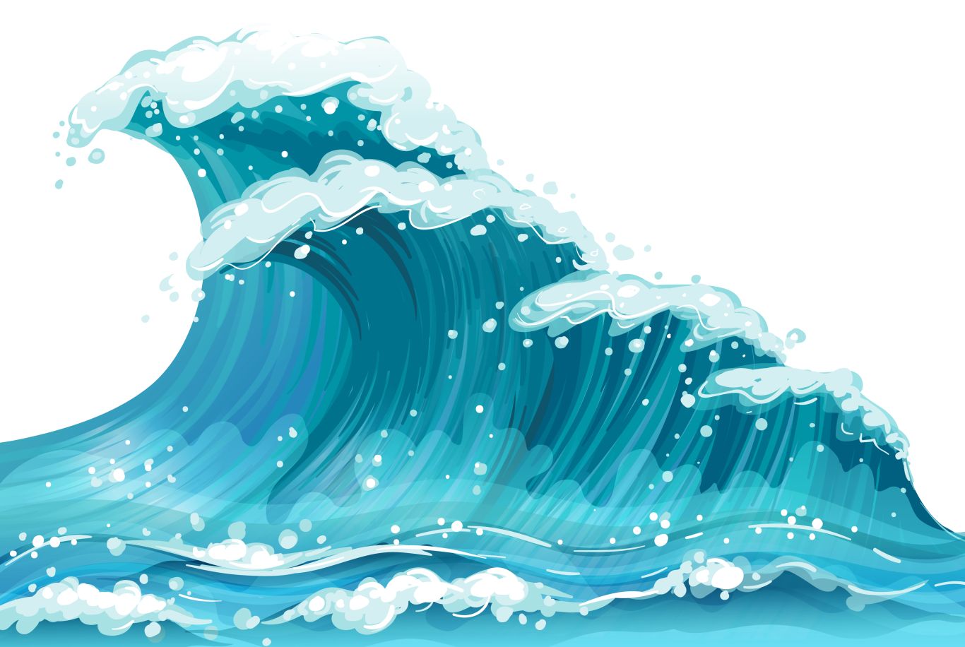 Sea wave PNG     图片编号:37173