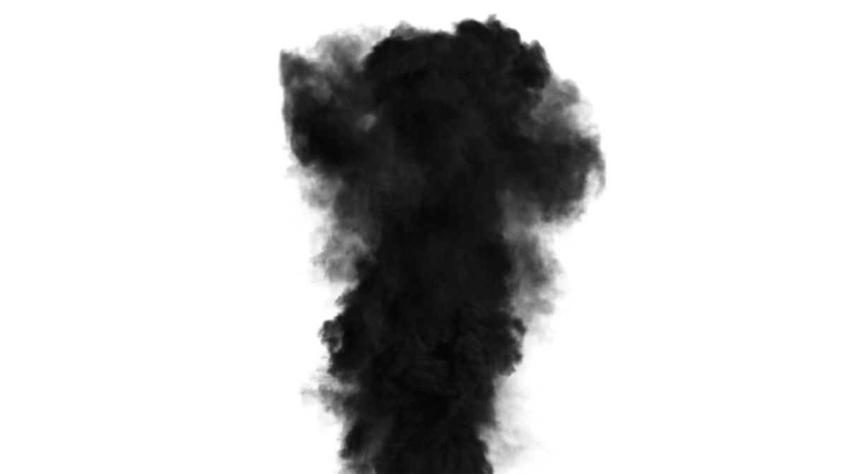 Black smoke PNG image, smokes     图片编号:963